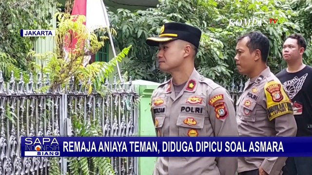 Detik-Detik Remaja Aniaya Teman di Jaksel, Diduga Karena Masalah Cinta