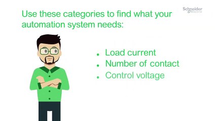 How do I choose a relay Schneider Electric