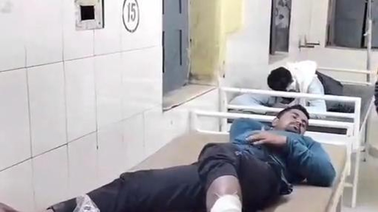 अम्बाह: बाइक सवार को टम्पू चालक ने मारी जोरदार टक्कर