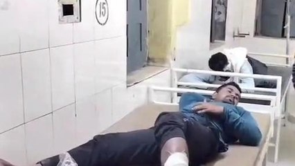 अम्बाह: बाइक सवार को टम्पू चालक ने मारी जोरदार टक्कर