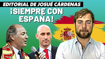 Josué Cárdenas: "Siempre con España, con los besos y con José Manuel Soto"