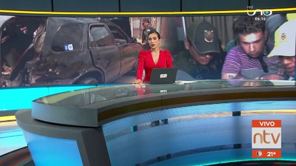 Fiscalía presentó una imputación formal contra el conductor que mató a dos personas en un accidente de tránsito