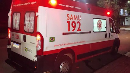 Idosa passa mal e é socorrida pelo Samu na rua Manaus