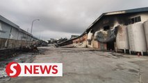 Sg Buloh factory fire finally put out before dawn Aug 21