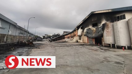 Sg Buloh factory fire finally put out before dawn Aug 21