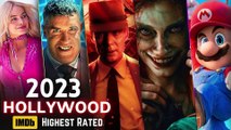 Top 10 Hollywood Movies in 2023 - IMDB Highest Rated