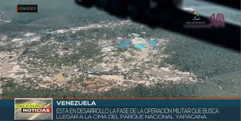 Venezuela: Operativo militar contra mafia minera avanza en parque nacional Yapacana