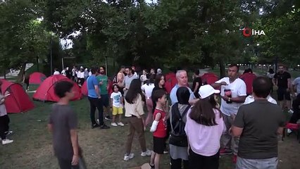 Yeşilaycılar Tavşanlı'da çadır kampında buluştu