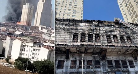 Esenyurt’ta kültür merkezinde yangın