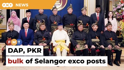 DAP, PKR get bulk of Selangor exco posts, BN gets 1