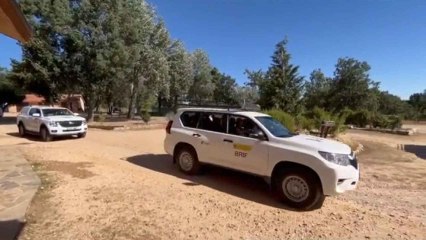 18 bomberos de la BRIF de Tabuyo, León, inician su viaje a Tenerife