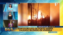 Incendio en Chorrillos acaba con la vida de varios chanchos pertenecientes a un criadero