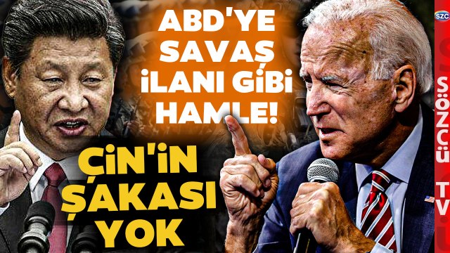 Biden Hamlesini Yaptı Çin Savaş Uçaklarını Uçurdu! O Bölgede Savaş Sesleri