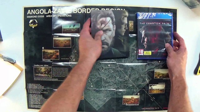 METAL GEAR SOLID V THE PHANTOM PAIN UNBOXING