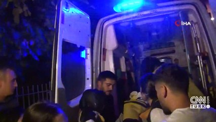 Yangından kaçarken düşüp öldü