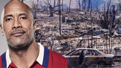 Dwayne Johnson Demonstrates Support for Maui and Southern California Communities