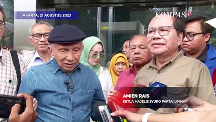 Amien Rais dan Rizal Ramli Datangi Gedung KPK, Ada Apa?