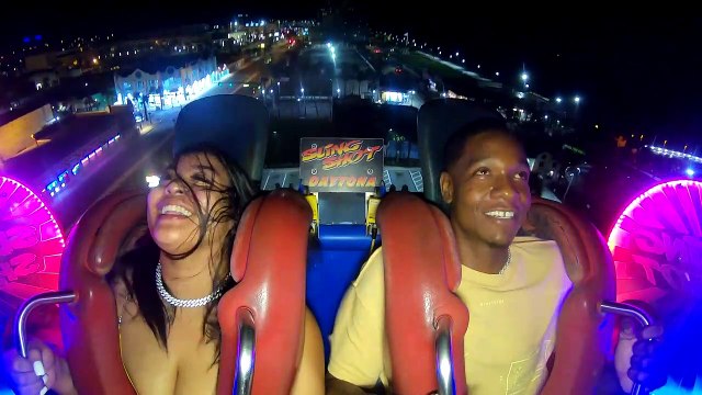 Girls Passing Out #99 | Funny Slingshot Ride Compilation