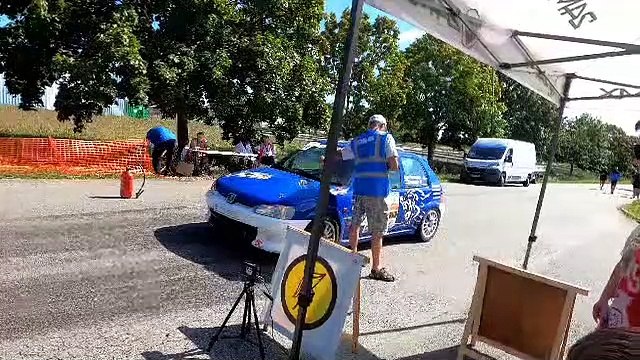 Départ de la 106 rallye es 4 au rallye des 12 travaux d hercule 2023