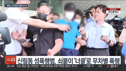 신림동 성폭행범, 피해자 머리 공격…고의성 주목
