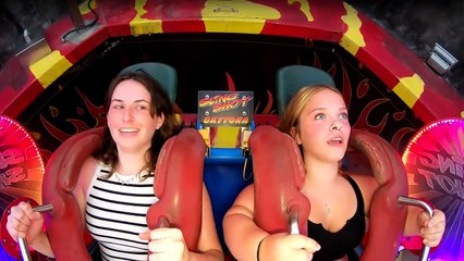 Girls Passing Out #101 | Funny Slingshot Ride Compilation