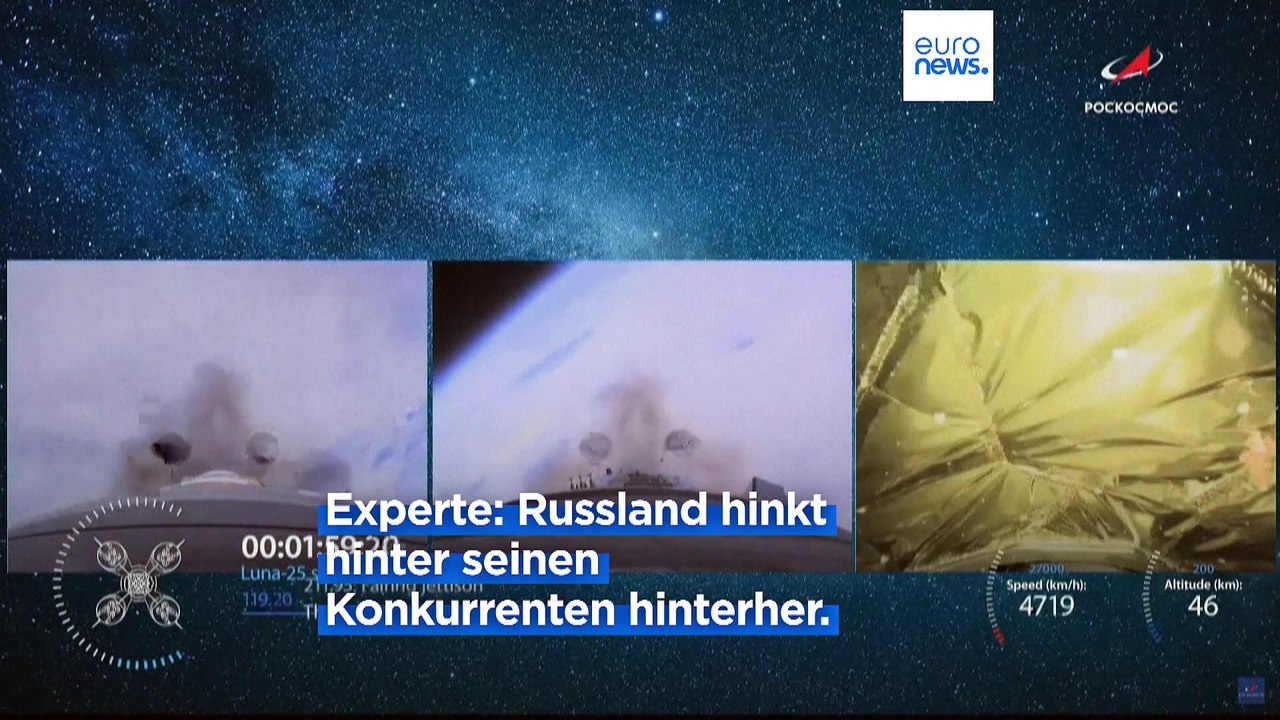Luna-25 abgestürzt - Raumfahrtnation Russland gescheitet