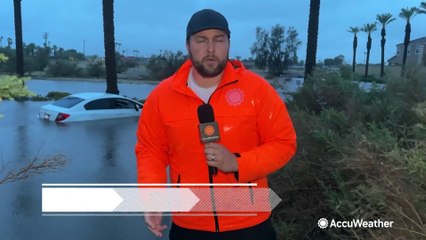 Southern California deserts slammed by Hilary