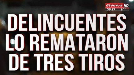 Policía asesinado en La Matanza: halan los falimiliares