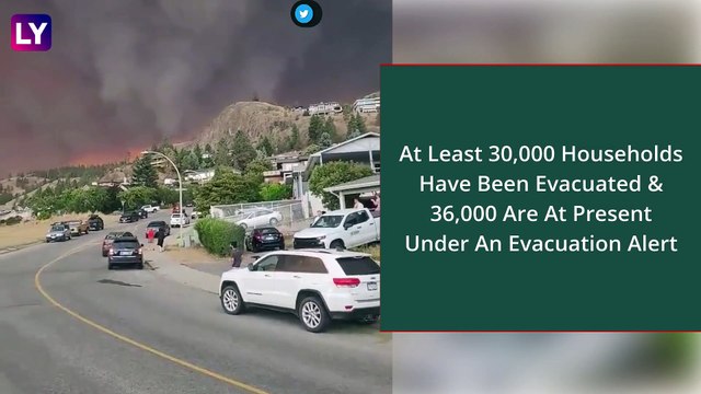 Canada Wildfires: Nearly 400 Wildfires Raging In British Columbia, Over 30,000 Households Asked To Evacuate