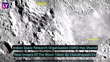 Chandrayaan 3: ISRO Shares New Images Of Moon Captured By Lander Hazard Detection And Avoidance Camera