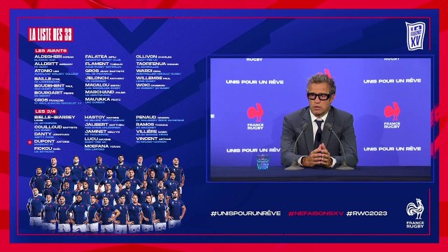 Galthié : « On avait une vision assez claire » - Rugby - CM - Bleus