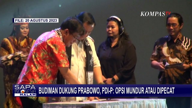 Buntut Dukung Prabowo, Budiman Sudjatmiko Mundur atau Dipecat dari PDIP?