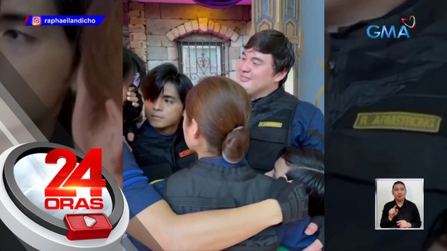 Cast ng Voltes V: Legacy , emosyonal sa last taping day ng serye; grateful din sa suporta ng fans | 24 Oras