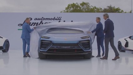New Lamborghini Lanzador EV Concept Unveiling