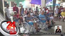GMA Kapuso Foundation, namahagi ng wheelchair, stroller at arm and hand prosthesis sa mga PWD | 24 Oras