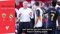 'I was mad' - Ancelotti explains off-pitch exchange with Vinícius Jr