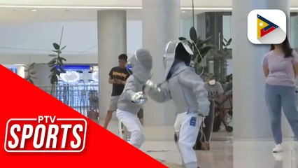Mga batang fencers, nagtagisan sa Ezkrima Intra-Club competition
