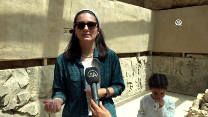 Arkeolog çiftin 7 yaşındaki kızı Mercan kazı ekibinin "mesai arkadaşı" oldu