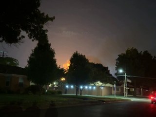 Paint Plant Explosion in Garland, Texas