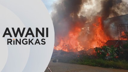 AWANI Ringkas: 12 unit rumah kongsi kontena terbakar