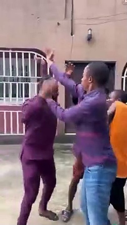 Smart brother aka LaughDrip Comedies came with a prophet to deliver smart and they end up telling me