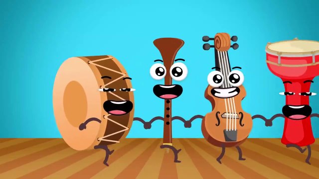  Müzik Aletleri Düğüne Gitmiş _ Çocuklar İçin Eğlenceli Dans Şarkısı Bebek Şarkıları