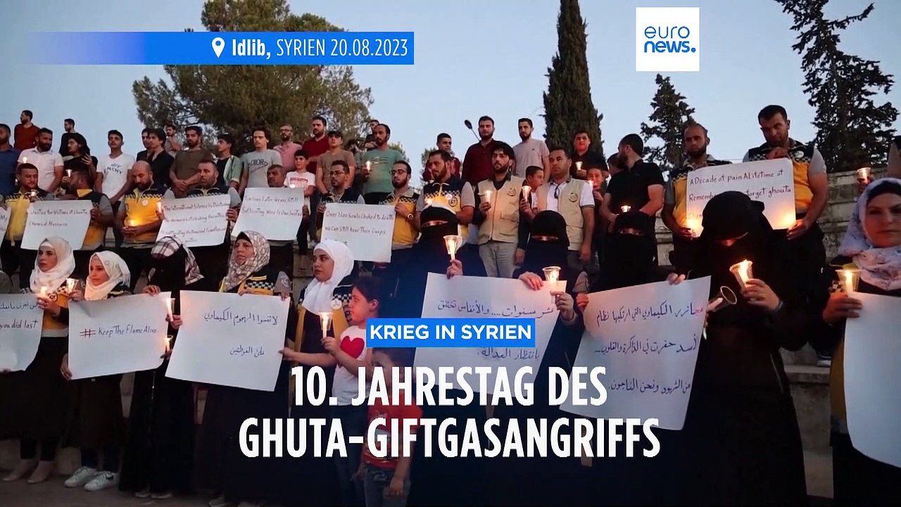 Verbrechen ohne Rechenschaft: 10 Jahre nach Giftgasangriff in Ghuta