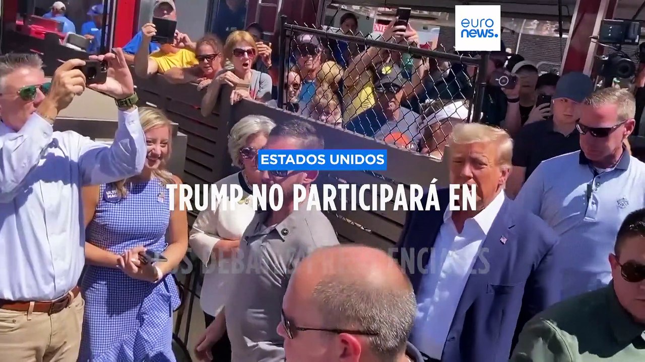 Trump se niega a participar en los debates repu...