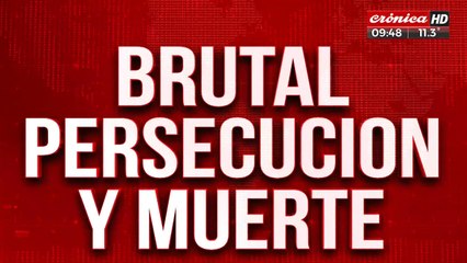 Mataron a ladrón tras terrible persecución en La Paternal.