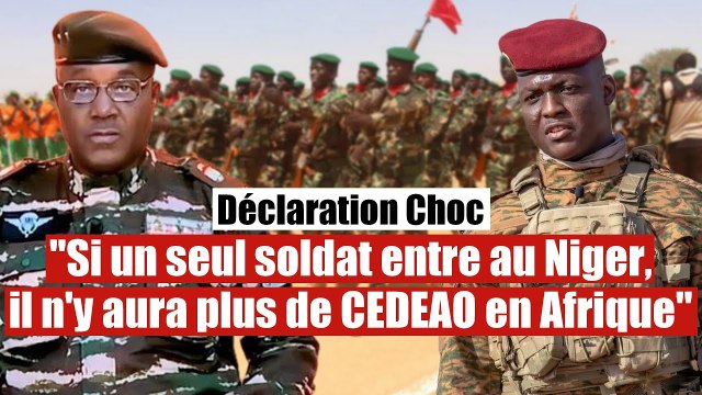 Niger : Les alliés des Putschistes menacent de détruire la CEDEAO