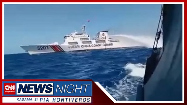 dela Rosa: Dapat lumaban ang Pilipinas sa water cannon ng Tsina