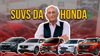 SUVs da Honda - você conhece todos?