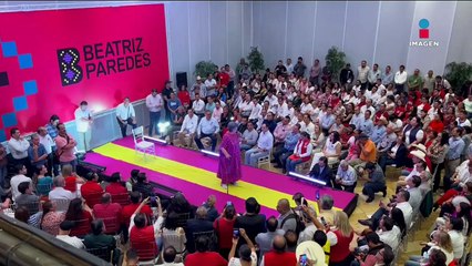 Un día con Beatriz Paredes, aspirante presidencial del Frente Amplio por México