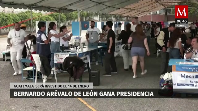 Bernardo Arévalo de León gana presidencia de Guatemala; será investido el 14 de enero